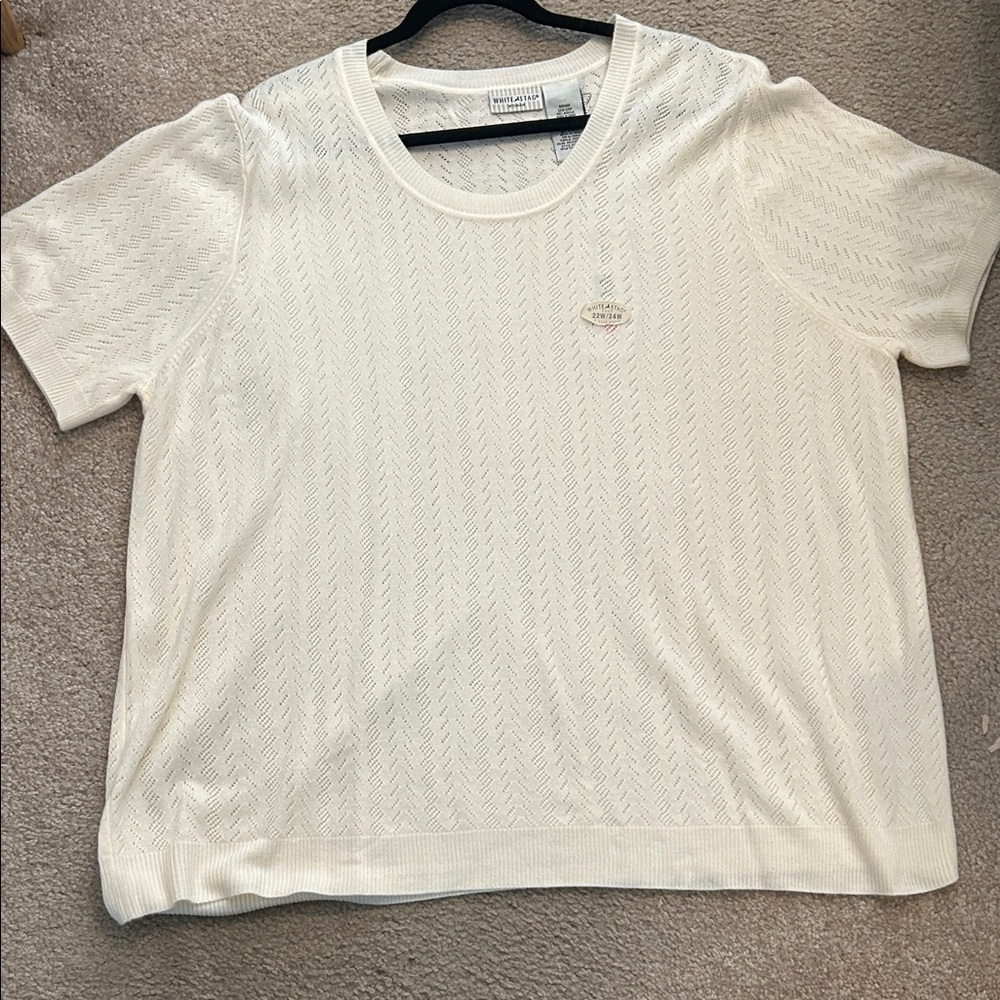 White Stag Cream Short Sleeve Tee